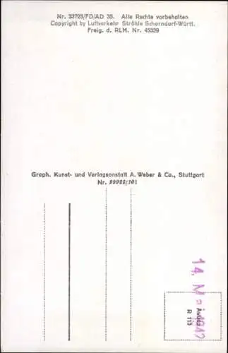 Ak Irsee im Ostallgäu, Luftbild