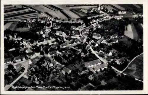 Ak Böhringen Römerstein in der Schwäbischen Alb, Fliegeraufnahme