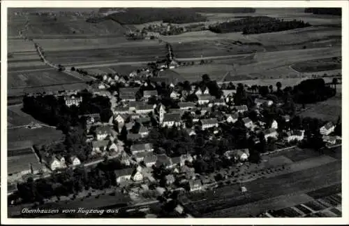 Ak Obenhausen Markt Buch Schwaben, Fliegeraufnahme