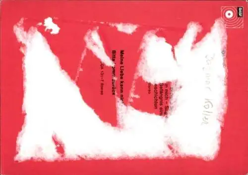 Ak Sängerin Dagmar Koller, Portrait, Autogramm