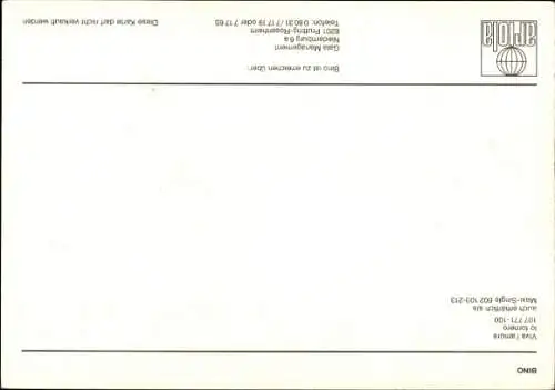 Ak Sänger Bino, Portrait, Autogramm