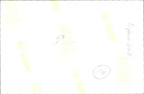 Ak Schauspieler Stephan Schill, Portrait, Autogramm