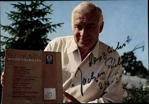 AK Schauspieler Jochen Richert, Portrait, Autogramm