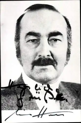 Ak Schauspieler Klaus Herm, Portrait, Autogramm