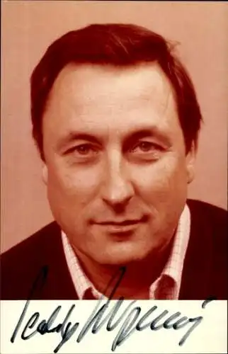 Ak Sportmoderator Teddy Podgorsky, Portrait, Autogramm