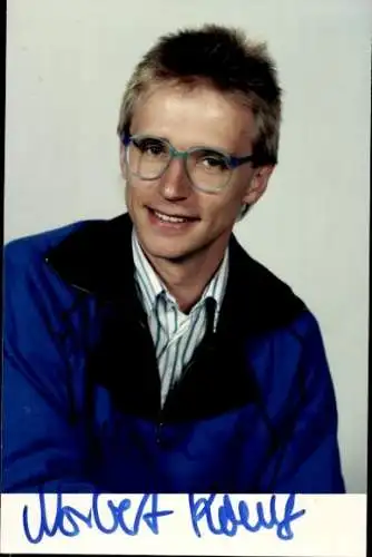 Ak Schauspieler Norbert König, Portrait, Autogramm