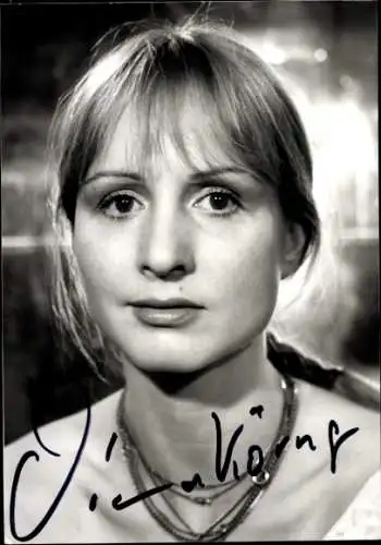 Ak Schauspielerin Diana Körner, Portrait, Autogramm