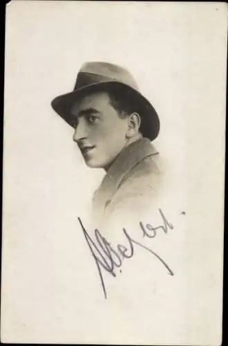 Ak Schauspieler, Portrait, Autogramm