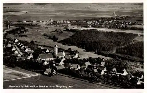 Ak Neukirch Rottweil am Neckar, Fliegeraufnahme