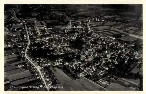 Ak Mössingen in Württemberg, Fliegeraufnahme