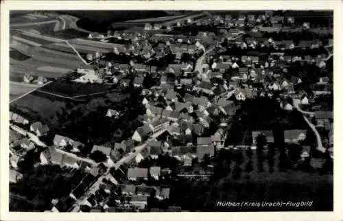 Ak Hülben in der Schwäbischen Alb, Fliegeraufnahme