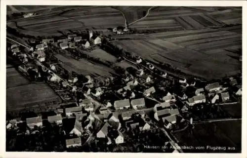 Ak Hausen am Andelsbach, Hohenzollern, Luftbild