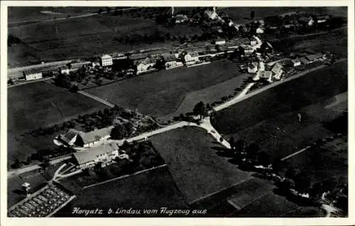 Ak Hergatz im Allgäu, Fliegeraufnahme