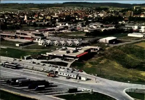 Ak Sinsheim in Baden Württemberg, Autobahn Raststätte Kraichgau Nord