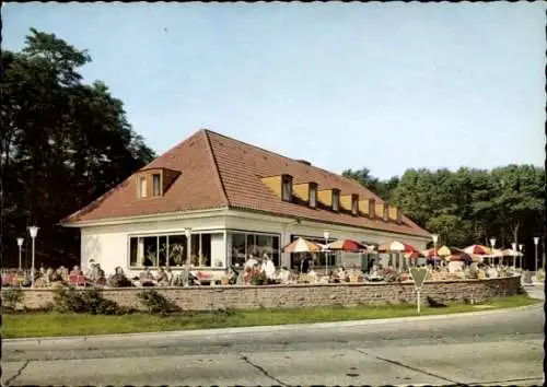 Ak Düsseldorf am Rhein, Autobahn Rasthaus und Hotel, Steinhoff