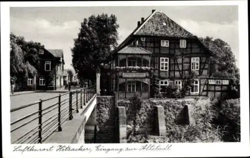 Ak Hitzacker an der Elbe, Eingang zur Altstadt