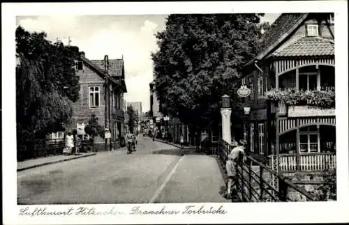 Ak Hitzacker an der Elbe, Drawehner Torbrücke