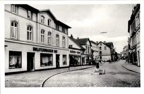 Ak Hamburg Bergedorf Lohbrügge, Alte Holstenstraße, Holsteinischer Hof, Geschäft