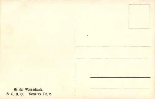 Ak Ellenserdammersiel Bockhorn Niedersachsen, Blick auf den Hafen