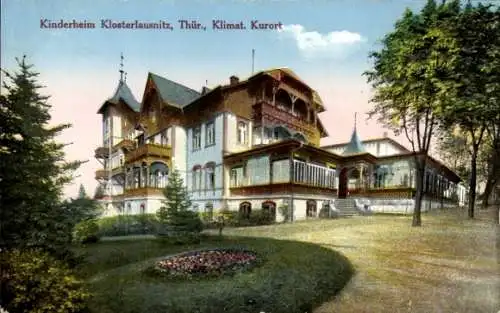 Ak Bad Klosterlausnitz, Kinderheim, Anlagen