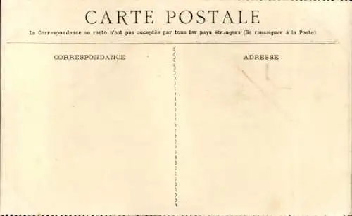 Künstler Ak Le Lioran Cantal, Chemins de Fer d'Orleans, Wanderer, Blick auf den Ort