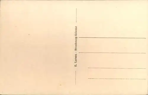 Ak Benfeld Elsass Bas Rhin, Maison Familiale Jeanne d'Arc, Hygiene-Kursus