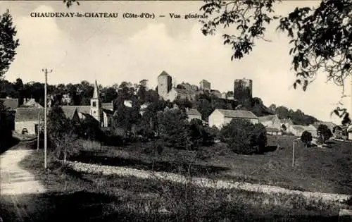 Ak Chaudenay-le-Château Côte d’Or, Gesamtansicht