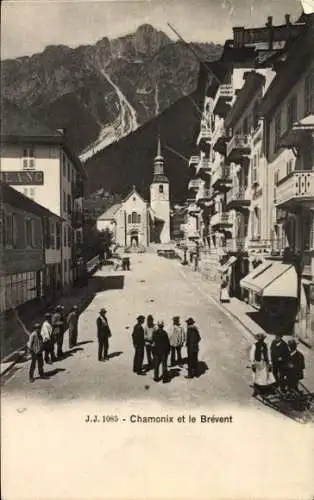 Ak Chamoix Haute Savoie, vue générale et le Brévent