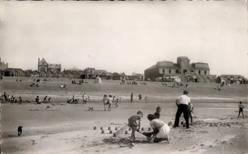 Ak Cayeux sur Mer Somme, vue generale de la Plage