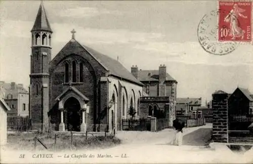 Ak Cayeux sur Mer Somme, Chapelle des Marins