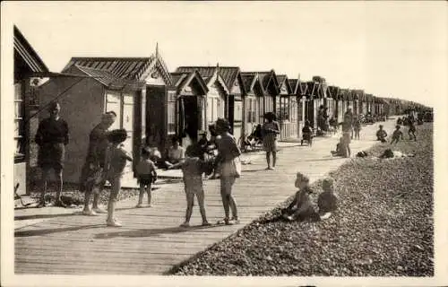 Ak Cayeux sur Mer Somme, les Planches