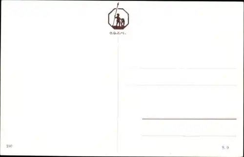 Künstler Ak Rüdisühli, Hermann, Unter den Eichen, Herbstlaub