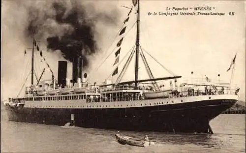 Ak Passagierschiff Meknes, CGT