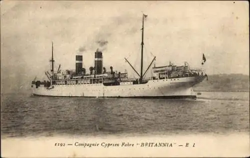 Ak Fabre Company, Fabre Line, Britannia Liner