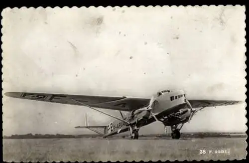 Ak F 2231, Avion postal a grand rayon d'action ou Avion de bombardement