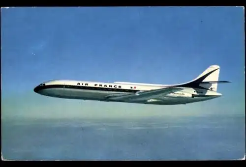 Ak Französisches Passagierflugzeug, Air France, Caravelle