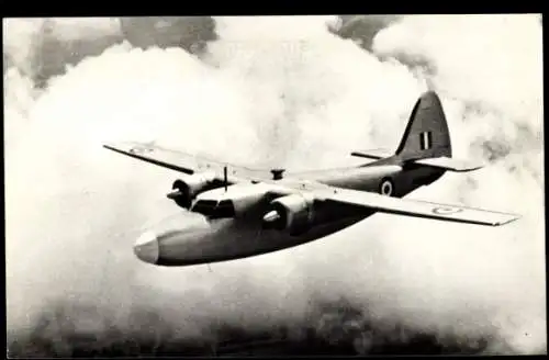 Ak Belgisches Militärflugzeug, Force Aerienne Belge, Bimoteur leger, Percival Pembroke