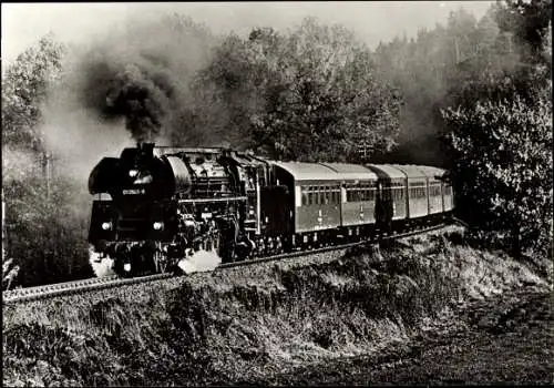 Ak Deutsche Eisenbahn, Dampflokomotive, Lok 01505 6