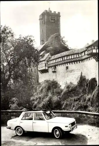 Ak Lutherstadt Eisenach in Thüringen, Der neue Wartburg 1000, Auto, 1966