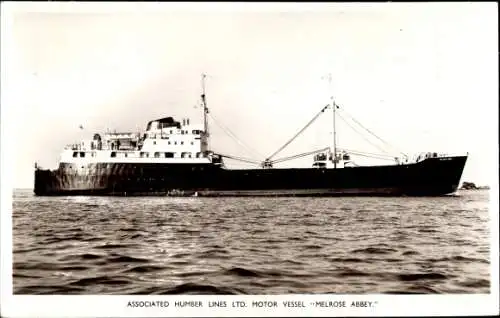 Ak Tanker MV Melrose Abbey, Associated Humber Lines Ltd