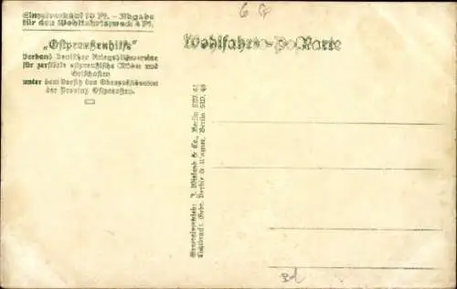 Ak Ostpreußen, Ostpreußische Flüchtlinge, Pferdekarren, I. WK, Ostpreußenhilfe