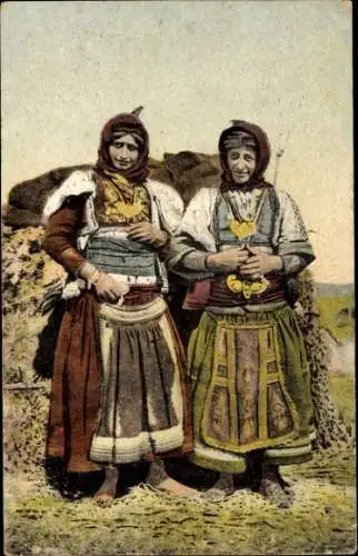 Ak Mazedonien, Femmes Macedoniennes, portrait