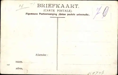 Ak Zeeland Niederlande, Niederländische Tracht, Kutsche, Bauern