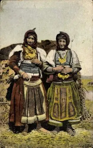 Ak Mazedonien, Femmes Macedoniennes, portrait