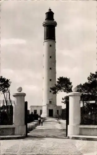 Ak Cap Ferret Bassin d'Arcachon Gironde, neuer Leuchtturm