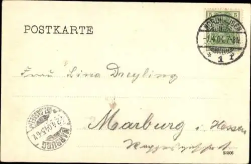 Ak Burg bei Magdeburg, Kaserne des Altmärk. Feldartillerie-Regt. 40