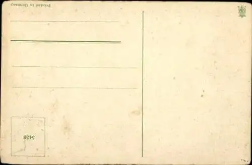 Ak Affenthaler Auslese, Zwei Affen sitzen hier am Fass...