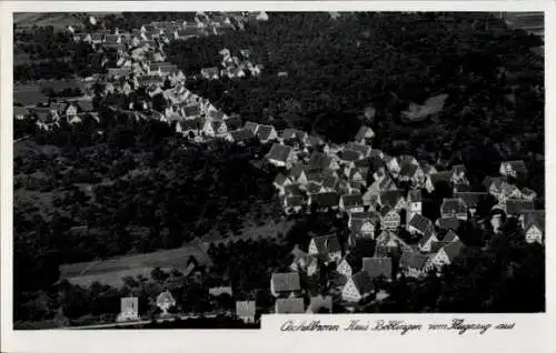 Ak Öschelbronn Gäufelden Baden Württemberg, Fliegeraufnahme, Stadtpanorama