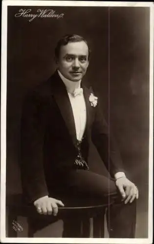 Ak Schauspieler Harry Walden, Portrait