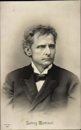 Ak Schauspieler Ludwig Martinelli, Portrait